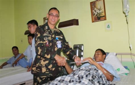8 soldiers wounded in clashes get medals, cash assistance.